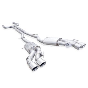 Cadillac CTS Performance Exhaust - Stainless Works - Catback System with Resonated X-Pipe and Dual-Mode Mufflers - `16-`19